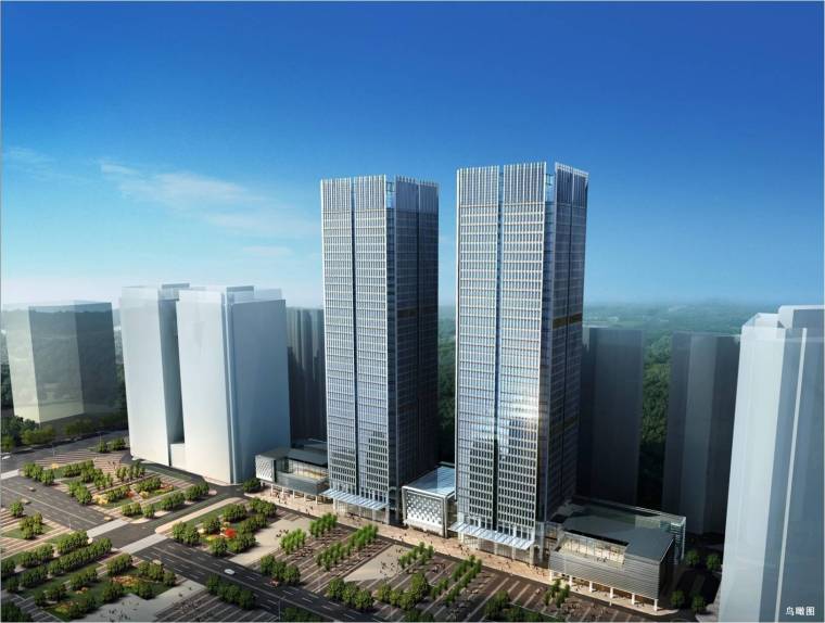五层科技公司办公楼资料下载-[四川]超高层办公楼项目绿色施工汇报PPT（52页）