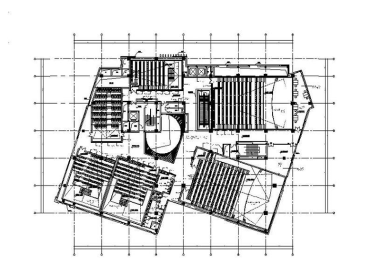 影院建筑图纸资料下载-[上海]全套详细完整的影院设计施工图