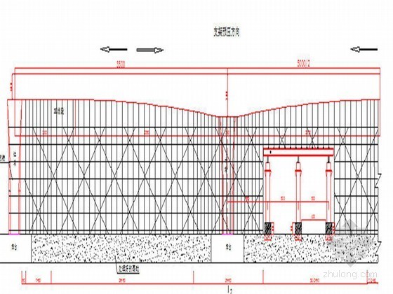 支架现浇梁工程技术总结资料下载-现浇箱梁支架预压施工总结（跨线桥）