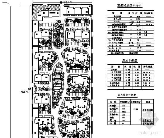 美食街概念规划资料下载-[红光街]某新区规划方案