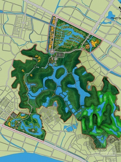 人文园规划方案资料下载-[佛山]区域总体规划方案