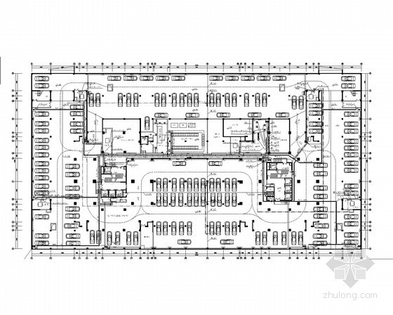 办公室强电弱电示意图资料下载-27层商务办公大楼强电系统施工图纸（含消防）