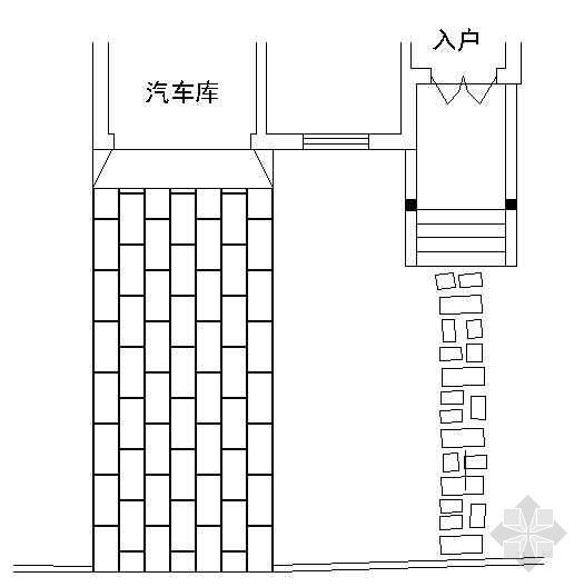 入户铺装平面图（二）-4