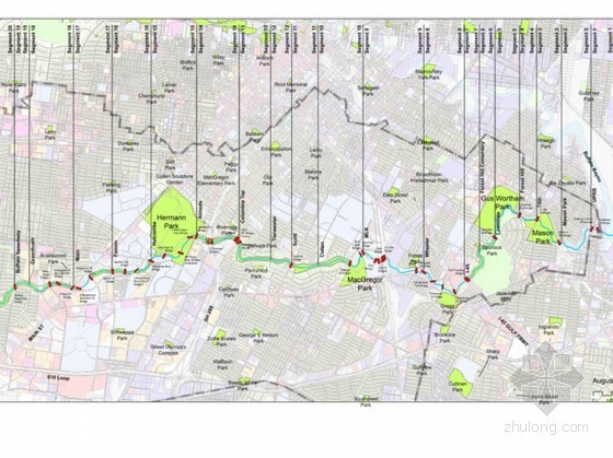 休斯顿河道绿地设计资料下载-[休斯顿]某滨海景观整体规划方案