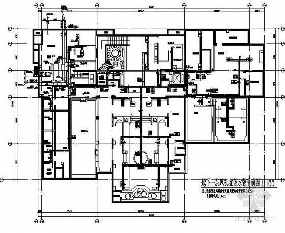 北京暖通施工图资料下载-[北京]高档别墅暖通空调施工图