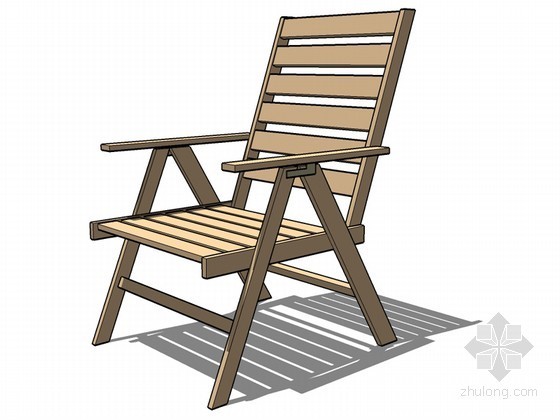 su室外椅子模型资料下载-休闲椅子SketchUp模型下载