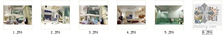 [上海]现代二层别墅施工图（含效果）- 