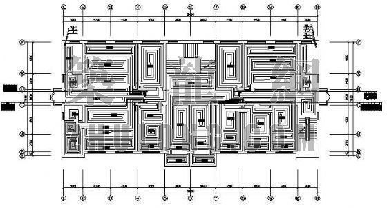 900平米办公楼施工图资料下载-办公楼地暖施工图