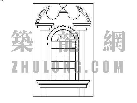 cad窗花图块资料下载-窗花20