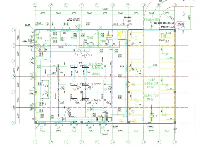 建筑施工图物流设计资料下载-[甘肃]多层物流配送中心采暖通风系统设计施工图