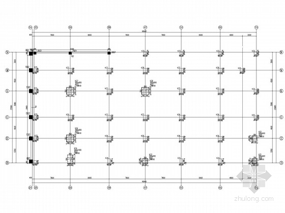 老虎窗cad图资料下载-10层底框住宅楼结构施工图