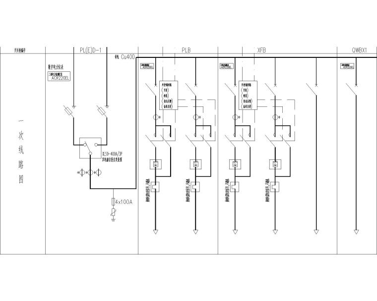 钢铁厂变配电系统资料下载-[安徽]滁州质监局电气施工图（含变配电、照明、电力系统）