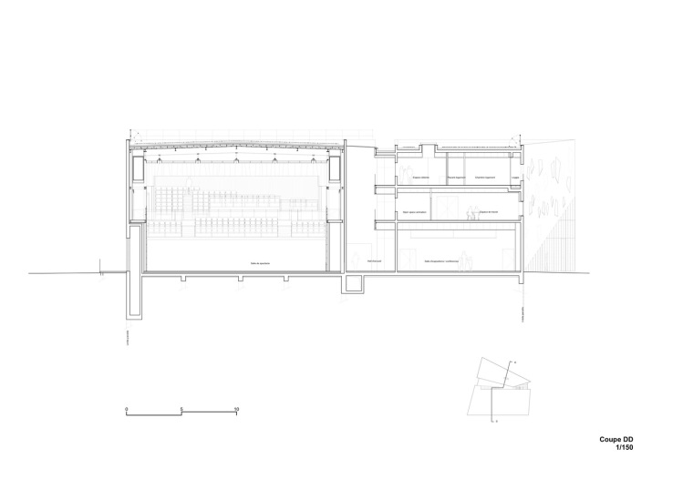 法国不规则四边形演艺厅-AAKingKong-ECM-Coupes_CC_DD_2