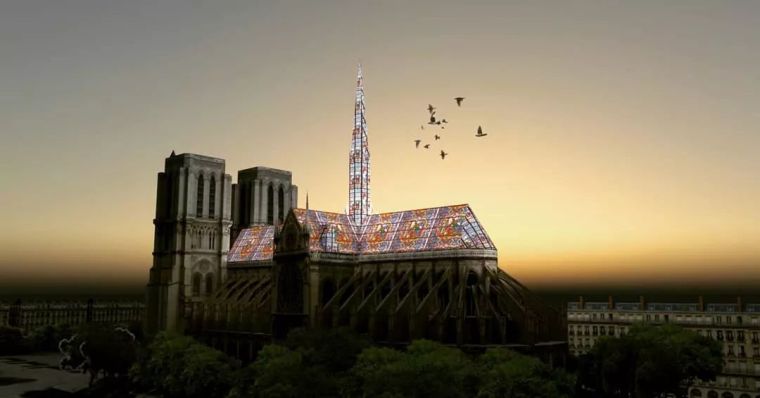 巴黎圣母院即将重建？建筑师和热心网友的概念方案亮了！_15