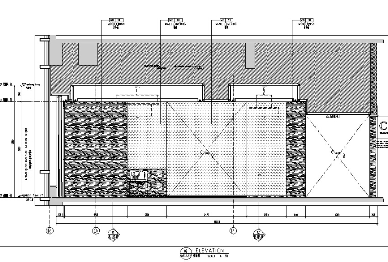 CCD中山希尔顿国际酒店设计施工图及效果图（附详细物料表）-立面图1.jpg