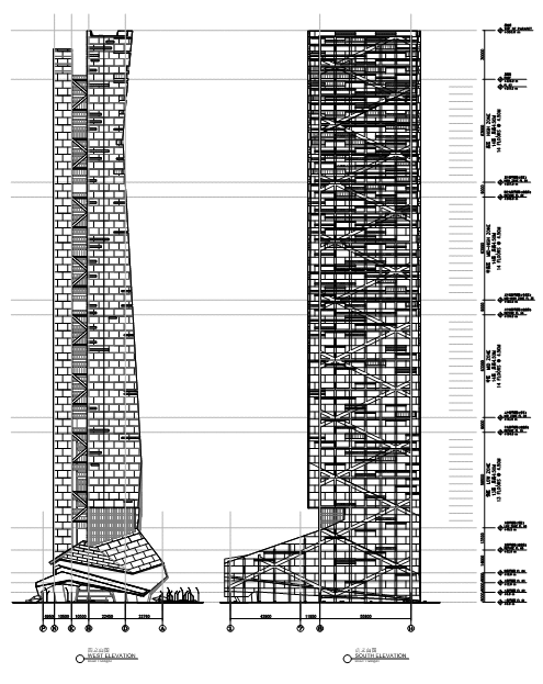 超高层未来科技感汉京建筑方案报建文本