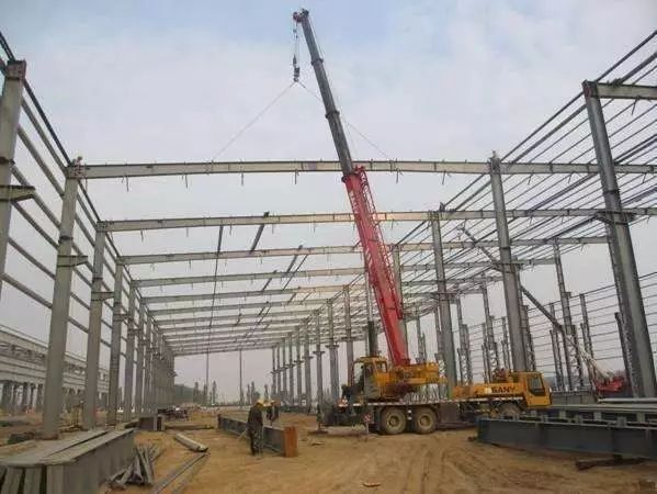 彩钢顶技术方案资料下载-钢结构钢梁吊装方案
