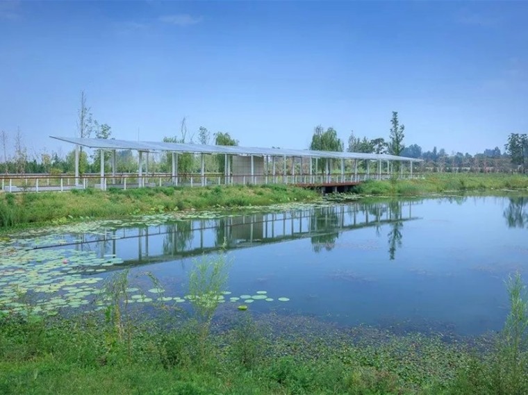 湿地公园修复资料下载-秦岭国家植物园田峪河湿地公园