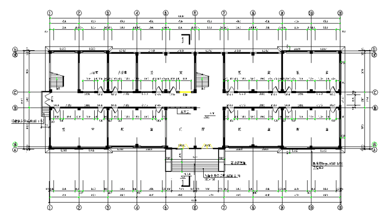 混凝土框架结构设计模板资料下载-混凝土框架结构设计模板