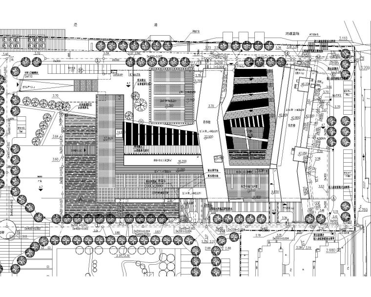 绿地灌溉给水资料下载-[上海]教学楼及学院楼给排水施工图（含给水、排水、消防平面及系统图等）