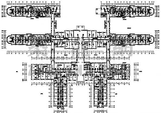 空调新风系统设计资料下载-某医院空调新风系统设计图