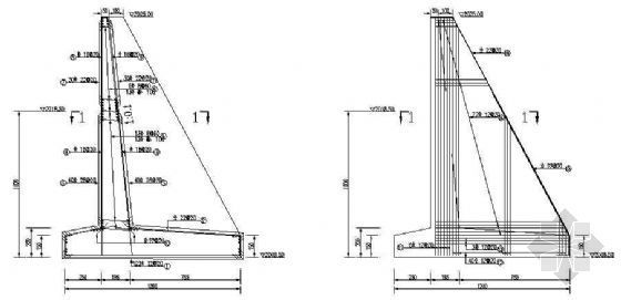 刚性筋墙资料下载-某挡土墙钢筋图
