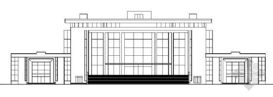 法院综合楼建筑设计文本资料下载-某七层法院综合楼建筑方案图