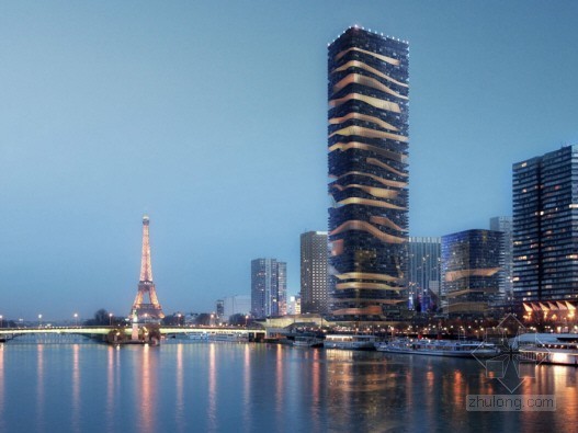 采样间隔 sampling interval资料下载-Art of Building High –Skyscraper in Paris-eVolo