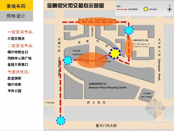 农村街道景观设计方案资料下载-[北京]奥运景观街道添彩设计方案