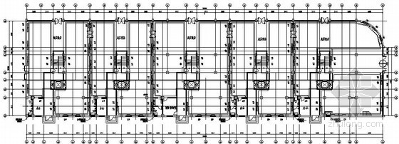单元式多层住宅楼设计图纸资料下载-[太原]某高层商住楼采暖及防排烟设计图纸