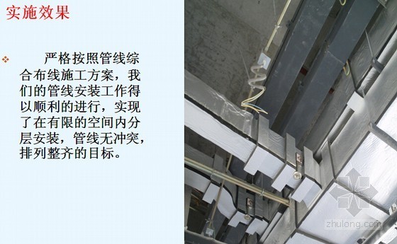 机电工程施工汇报资料下载-[QC成果]降低吊顶内综合管线施工返工率汇报