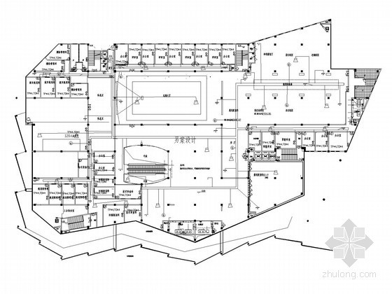 甲级仓库电气设计资料下载-[贵州]规划展览馆装修电气设计图纸（甲级设计院）