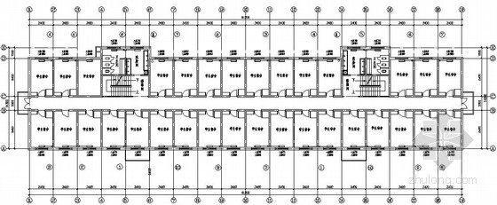 多层学生宿舍楼建筑施工图资料下载-学生宿舍楼采暖设计施工图