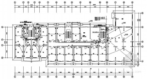 厂房建筑电气设计图纸资料下载-宿舍电气设计图纸