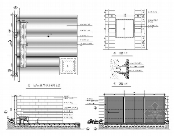 [北京]商住社区园林景观工程施工图-节点