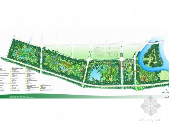 公园水景工程dwg资料下载-[成都]生态水景公园景观规划设计方案