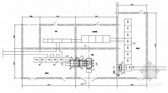 高低压成套二次原理视频资料下载-某厂区变电所高低压成套图