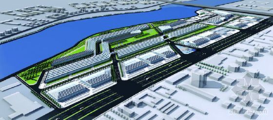 特拉华中心滨水区总体规划资料下载-南海车城总体规划方案