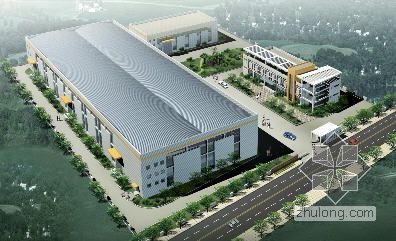 工厂厂区绿化设计效果图资料下载-江苏厂区规划设计附效果图