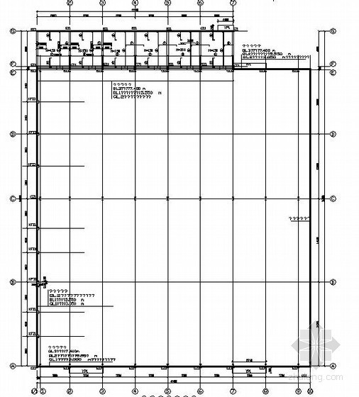 双跨门式钢架资料下载-[山东]49m双跨门式钢架车间结构施工图