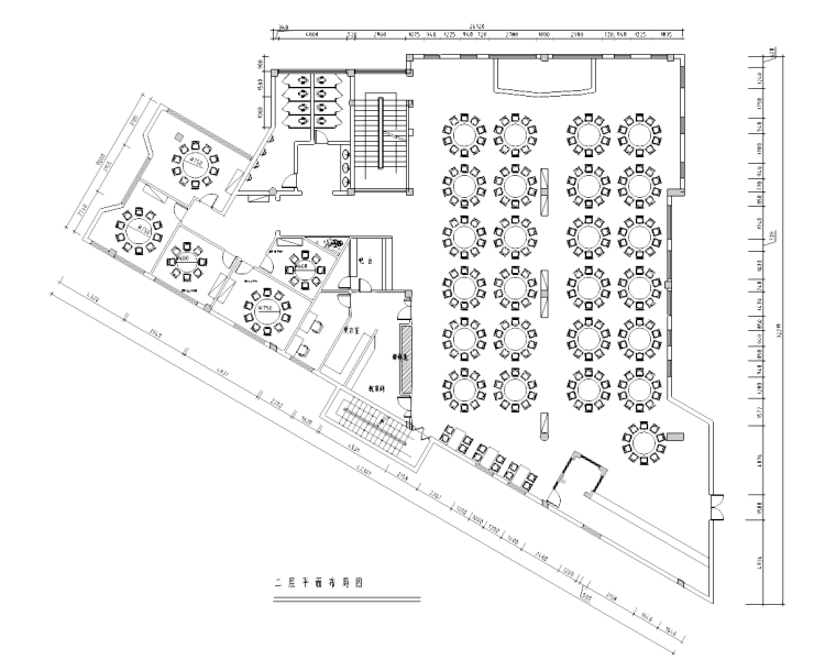 长沙中式装修设计资料下载-[福建]新中式风格酒楼装修设计完整施工图