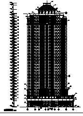 某高层综合楼建筑全套施工图（图纸齐全）