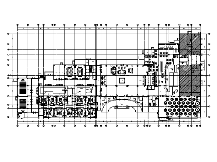 酒店招待大厅资料下载-[天津]某高端大酒店设计CAD施工图