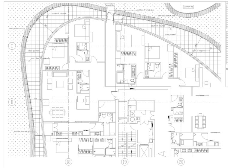 [隈研吾]三里屯soho外部设计图纸及更新部分图纸（包含PDF+131页）-平面图