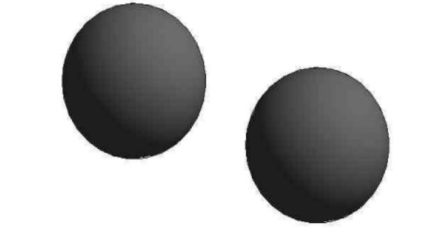 BIM每日一技Revit中贴图与和贴花有什么区别-以两个圆球作为参照