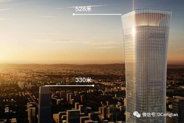 四层弧线造型资料下载-528米！108层！创23个纪录！世界8度抗震区最高建筑
