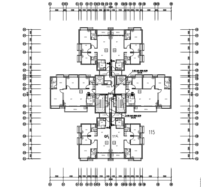 广东一类高层消防报建强弱电电气图纸（PDF）_8