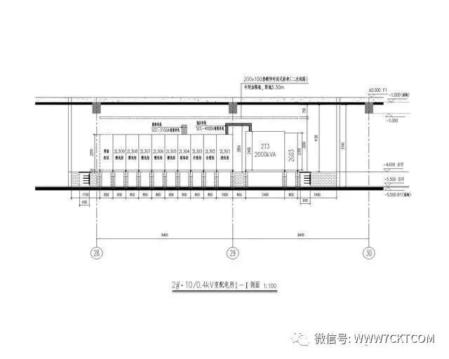 建筑电气设计|常规10kV用户变配电所详图、上进上出、下进下出。_10