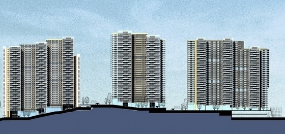 [重庆]某住宅小区规划及建筑设计方案文本-图10