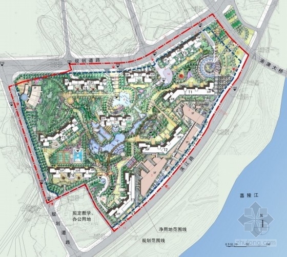 [重庆]某住宅小区规划及建筑设计方案文本- 